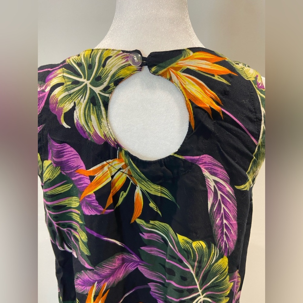 Tropical Print Mini Dress - Picture 5 of 16